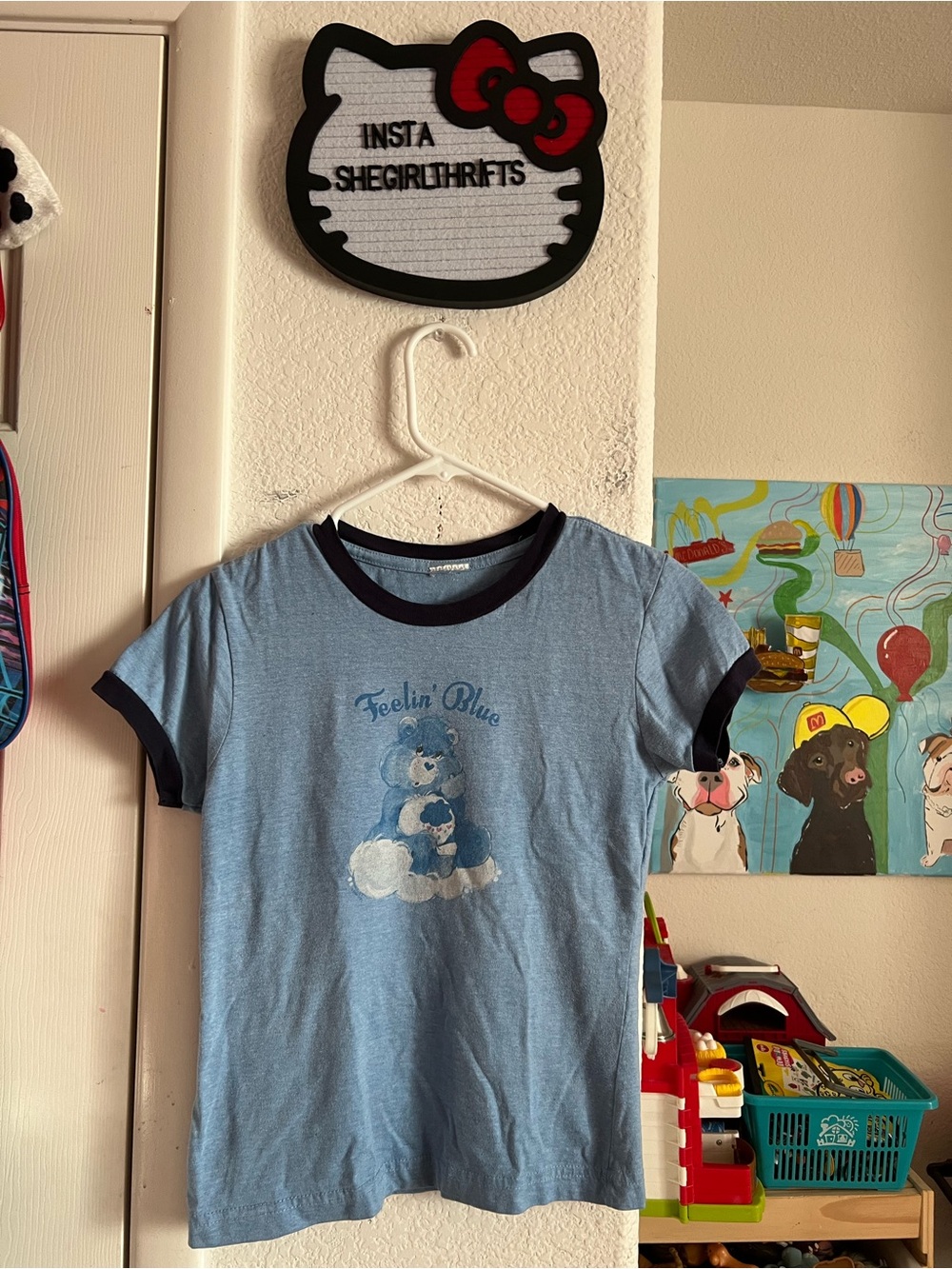 vintage care bears tee